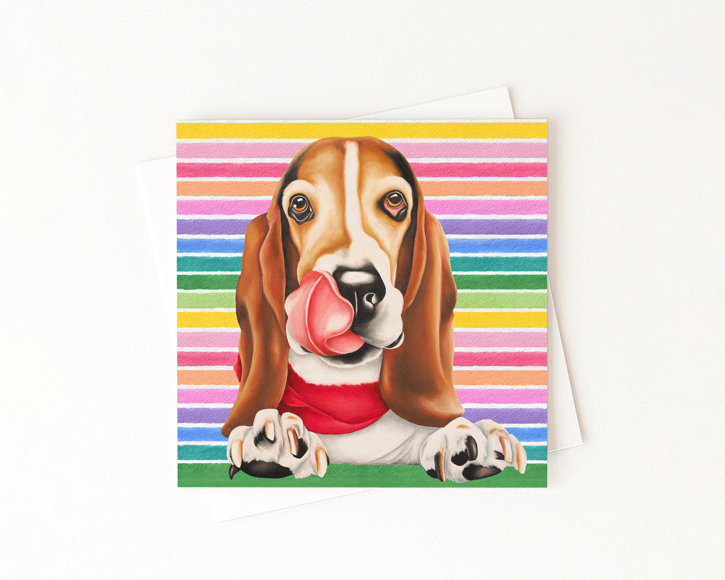 Sergeant In Full Color Flat Notecard