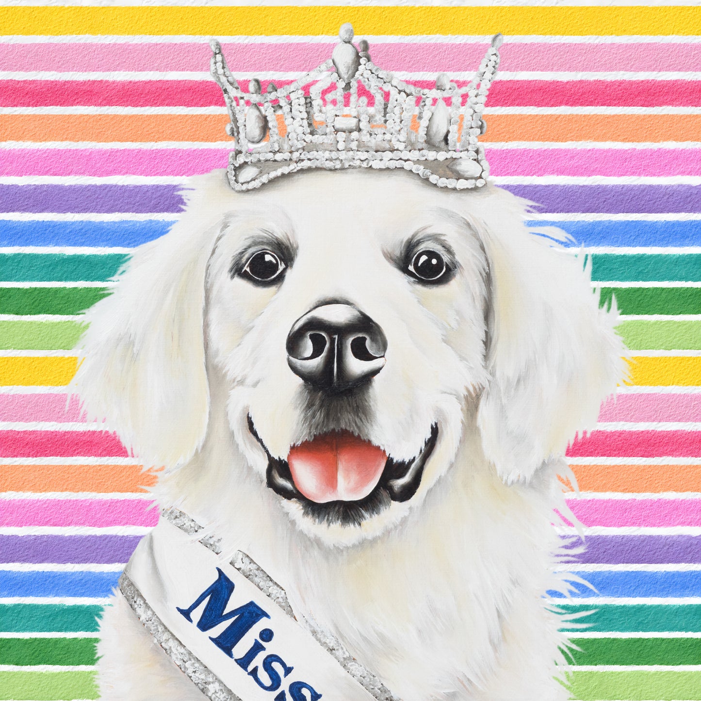 Savvy In Full Color Flat Notecard