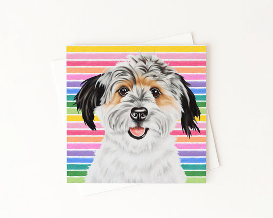 Spike In Full Color Flat Notecard