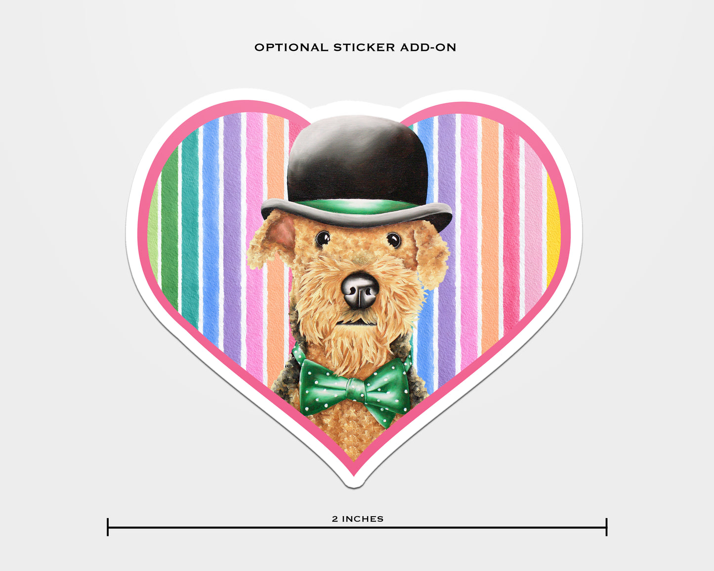 Teddy In Full Color Flat Notecard