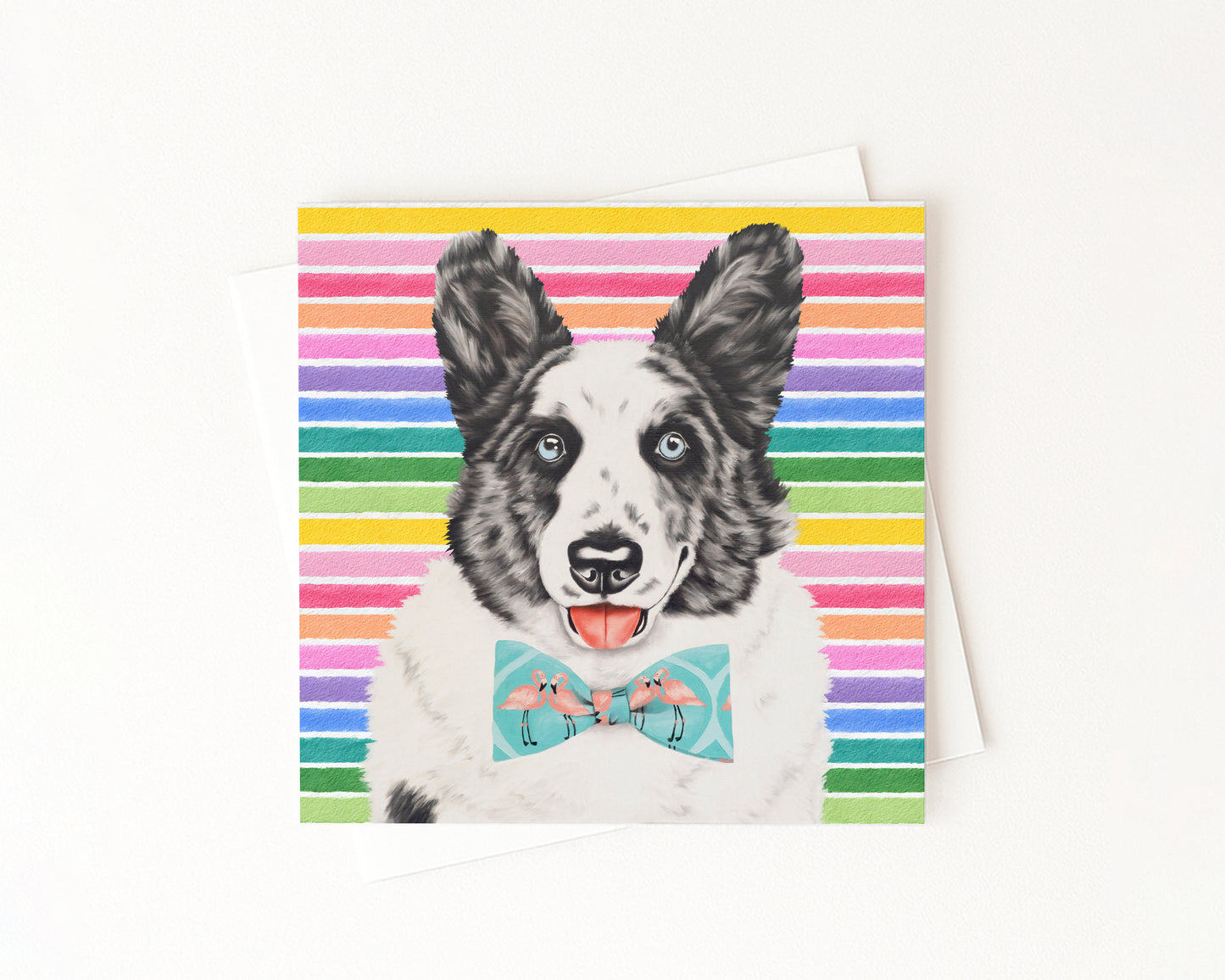 Tom In Full Color Flat Notecard