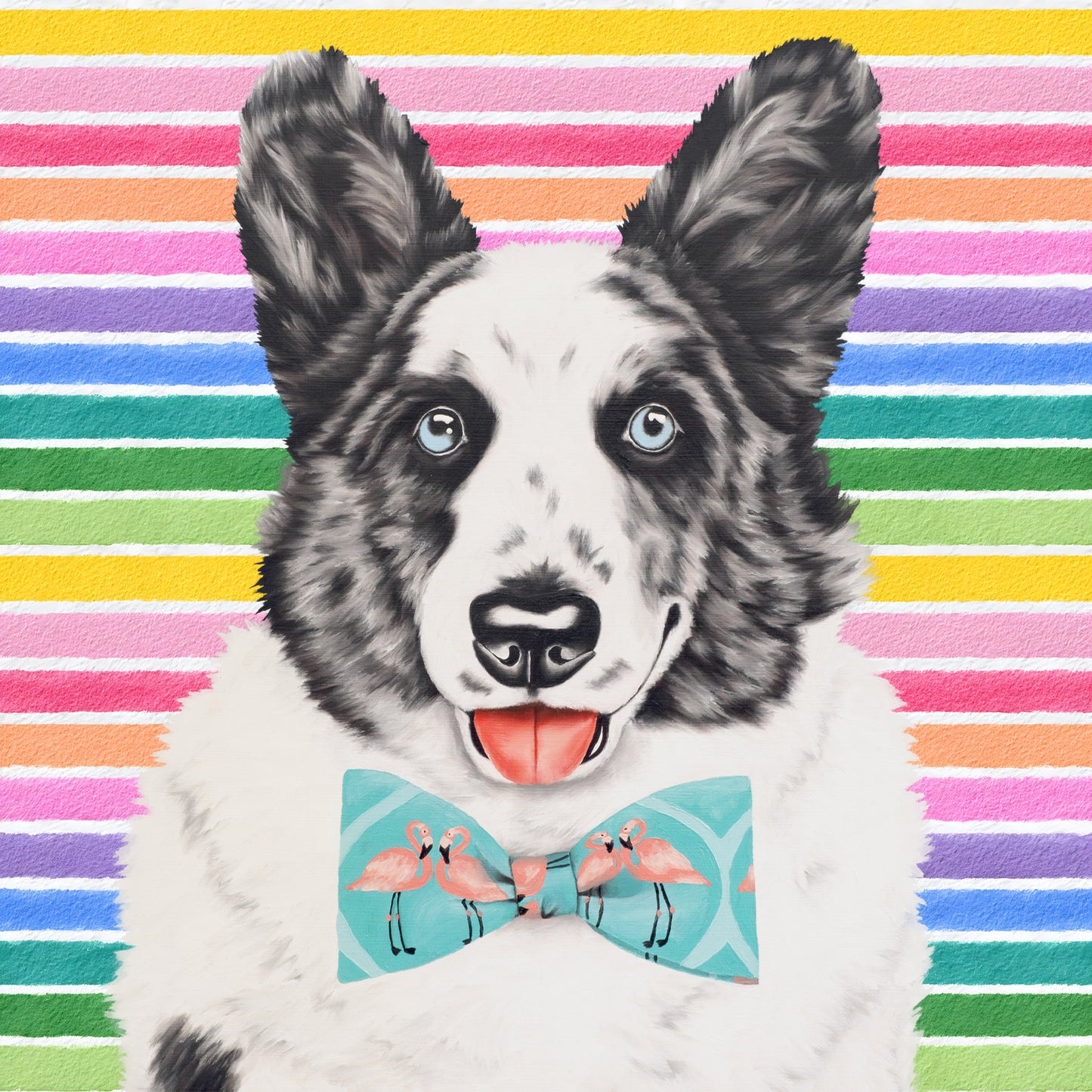 Tom In Full Color Flat Notecard