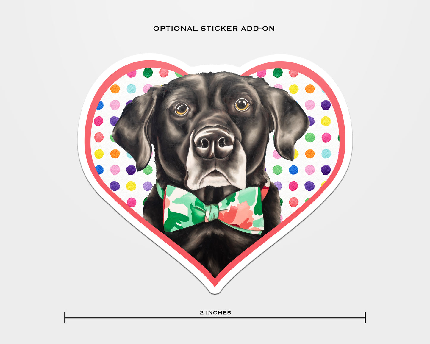 Winston In Full Color Flat Notecard