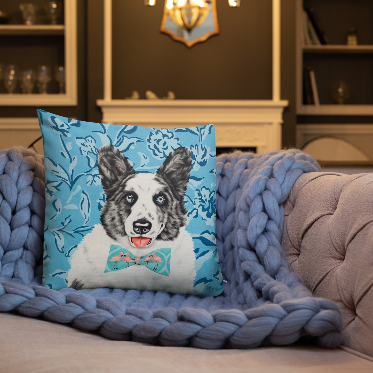 Portrait Pillow - Tom