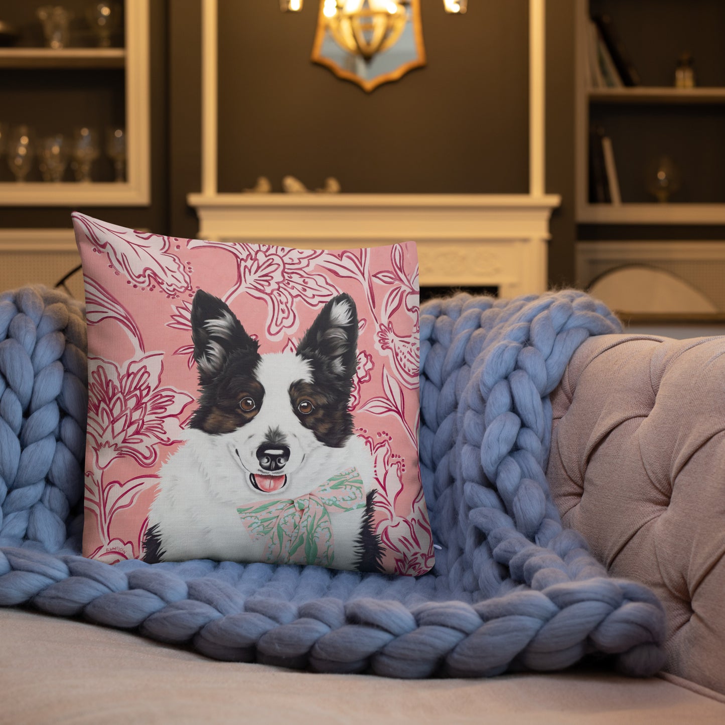 Portrait Pillow - Hazel