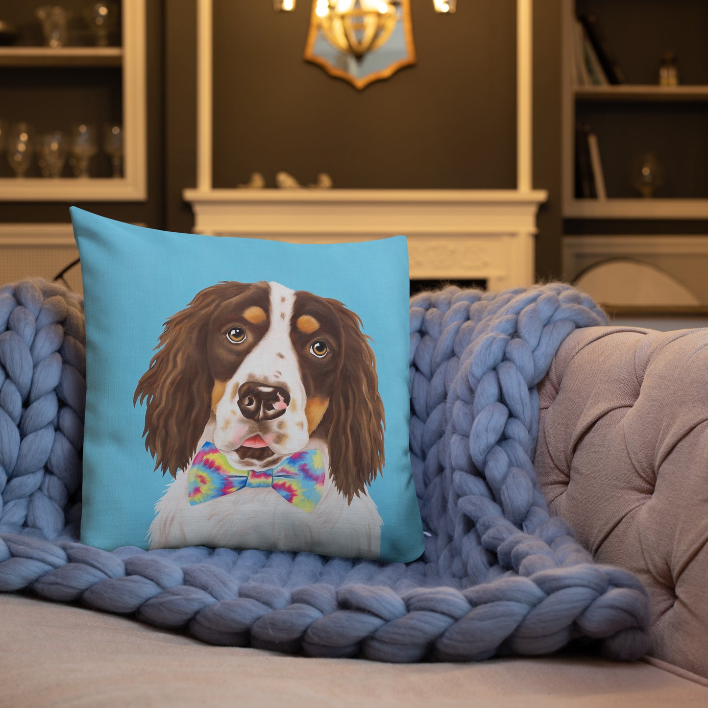 Portrait Pillow - Arlo