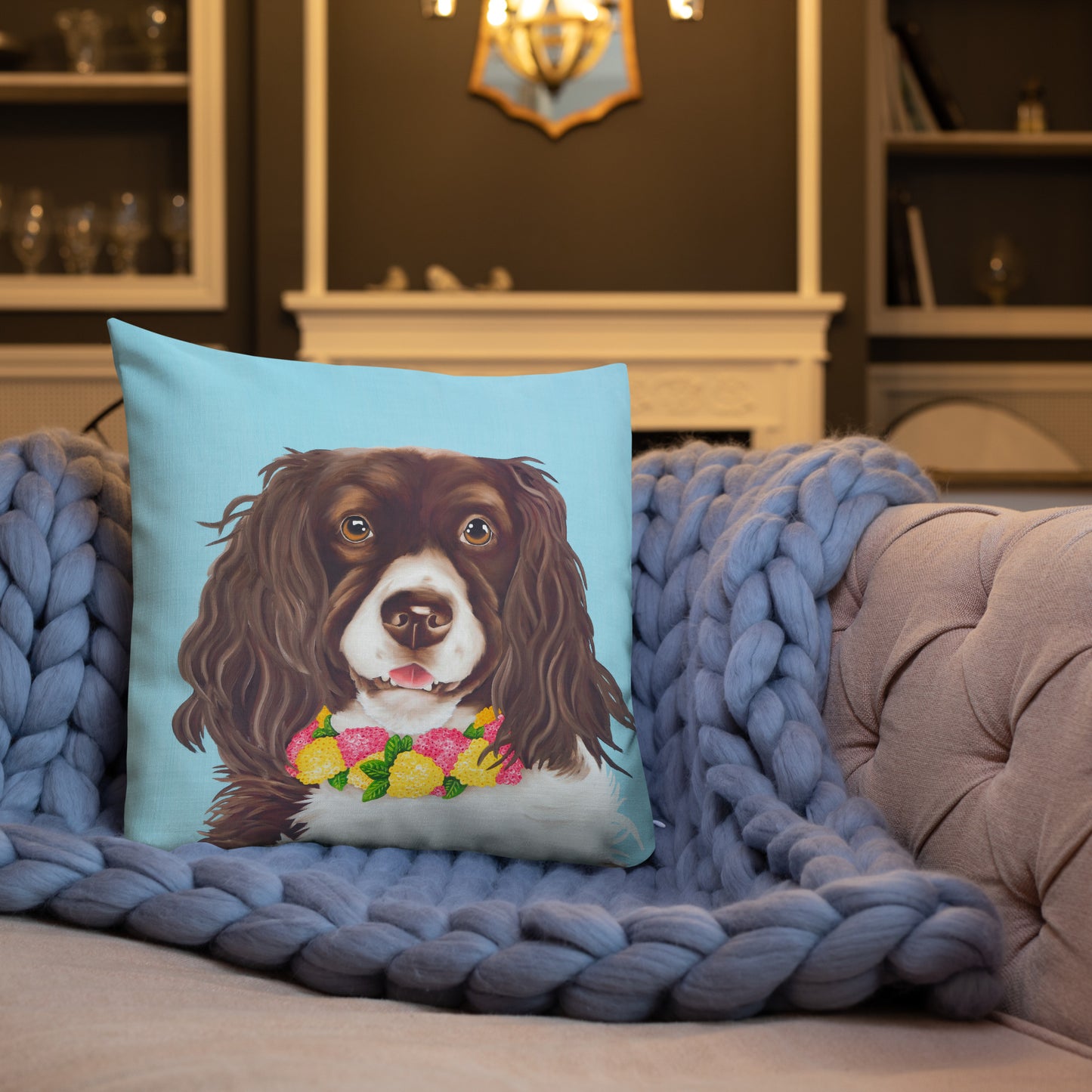Portrait Pillow - Maddie