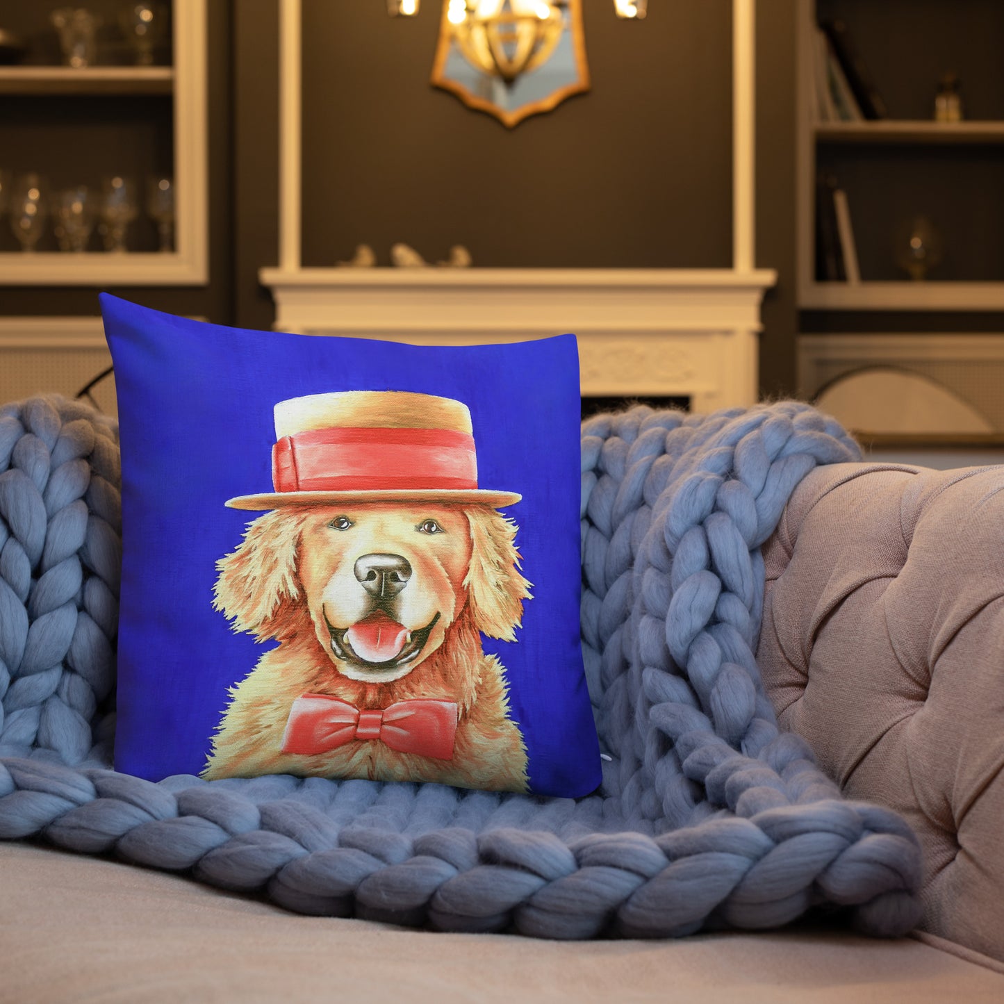 Portrait Pillow - Brewski