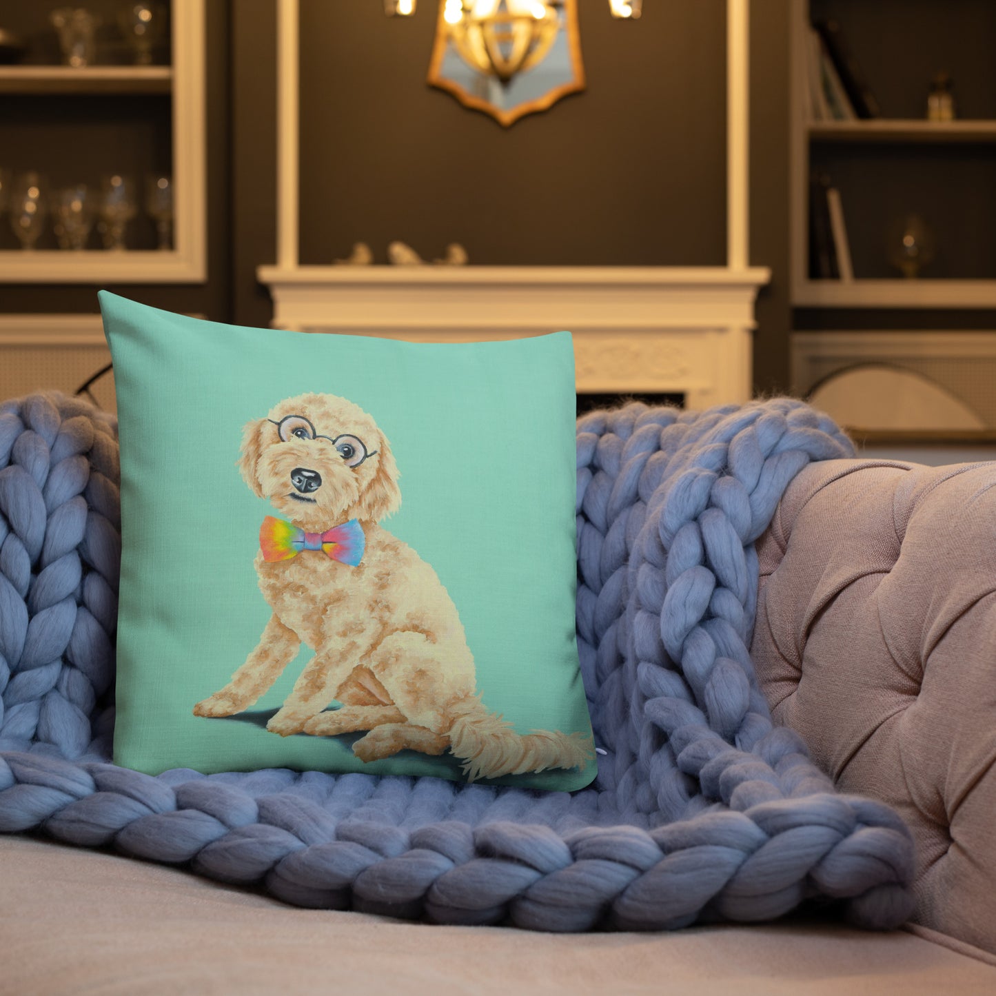 Portrait Pillow - Bo