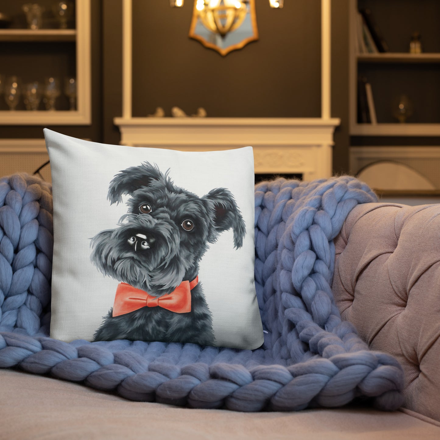 Portrait Pillow - Dax