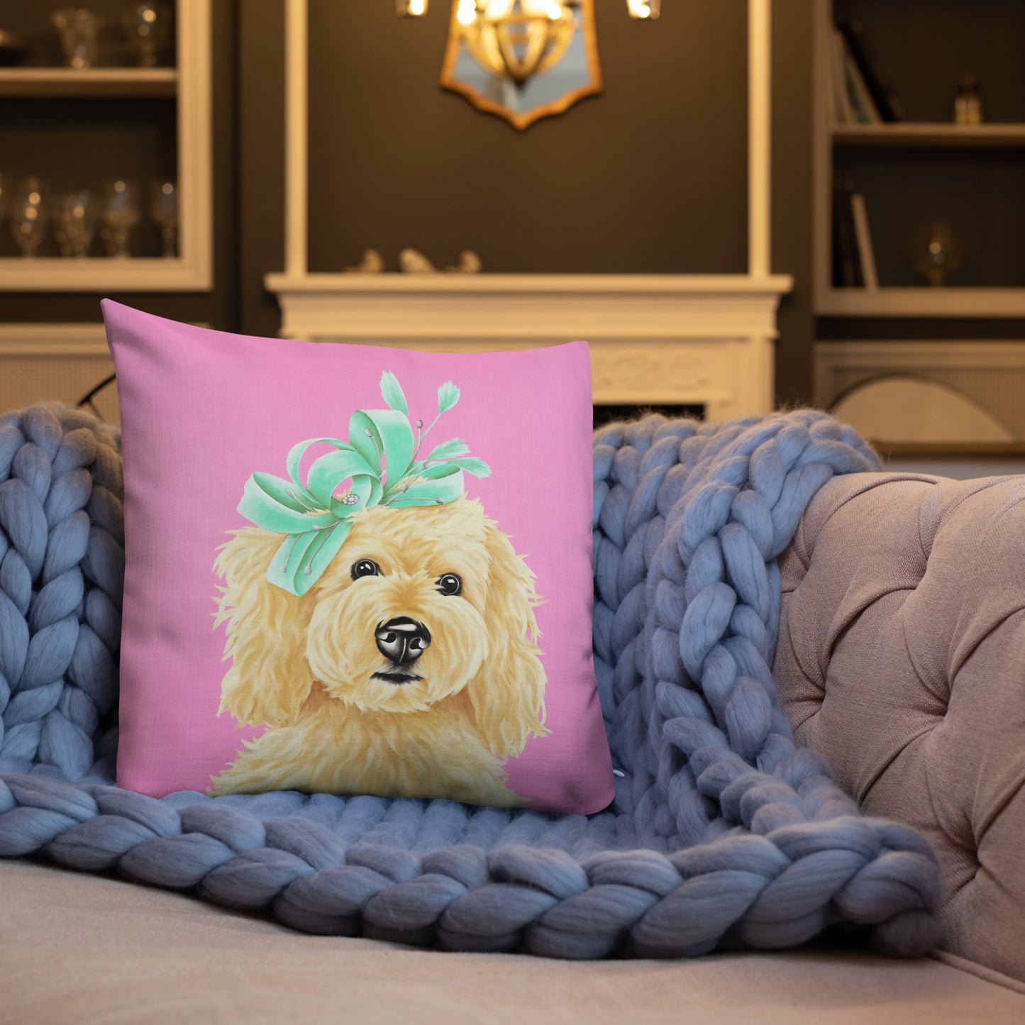 Portrait Pillow - Annie