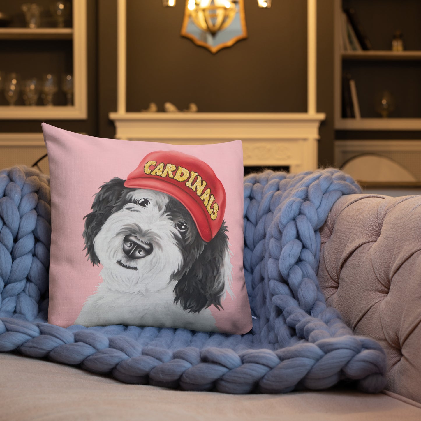 Portrait Pillow - Barkley