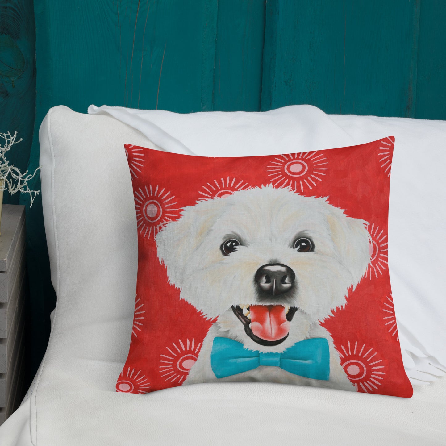Portrait Pillow - Herbie