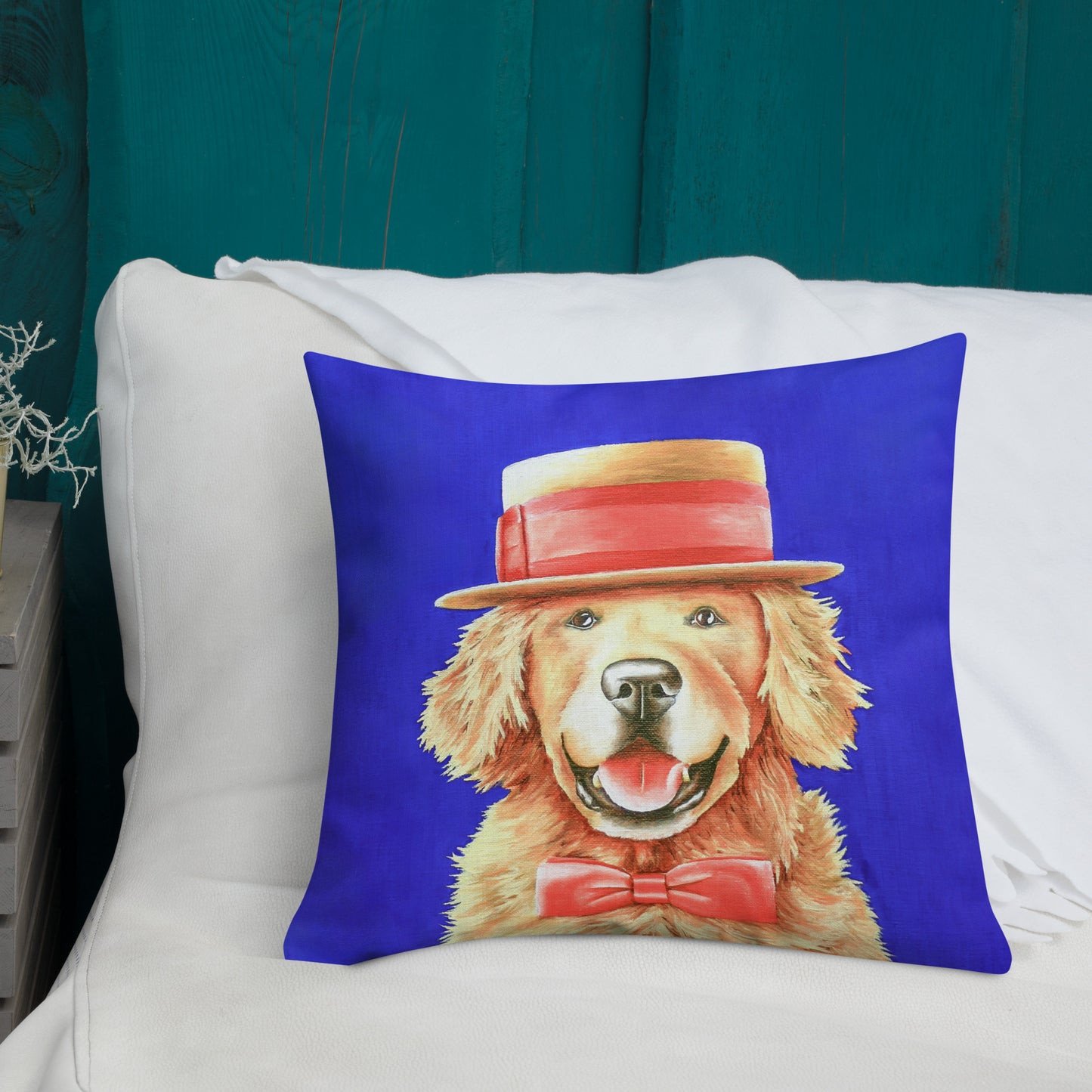 Portrait Pillow - Brewski