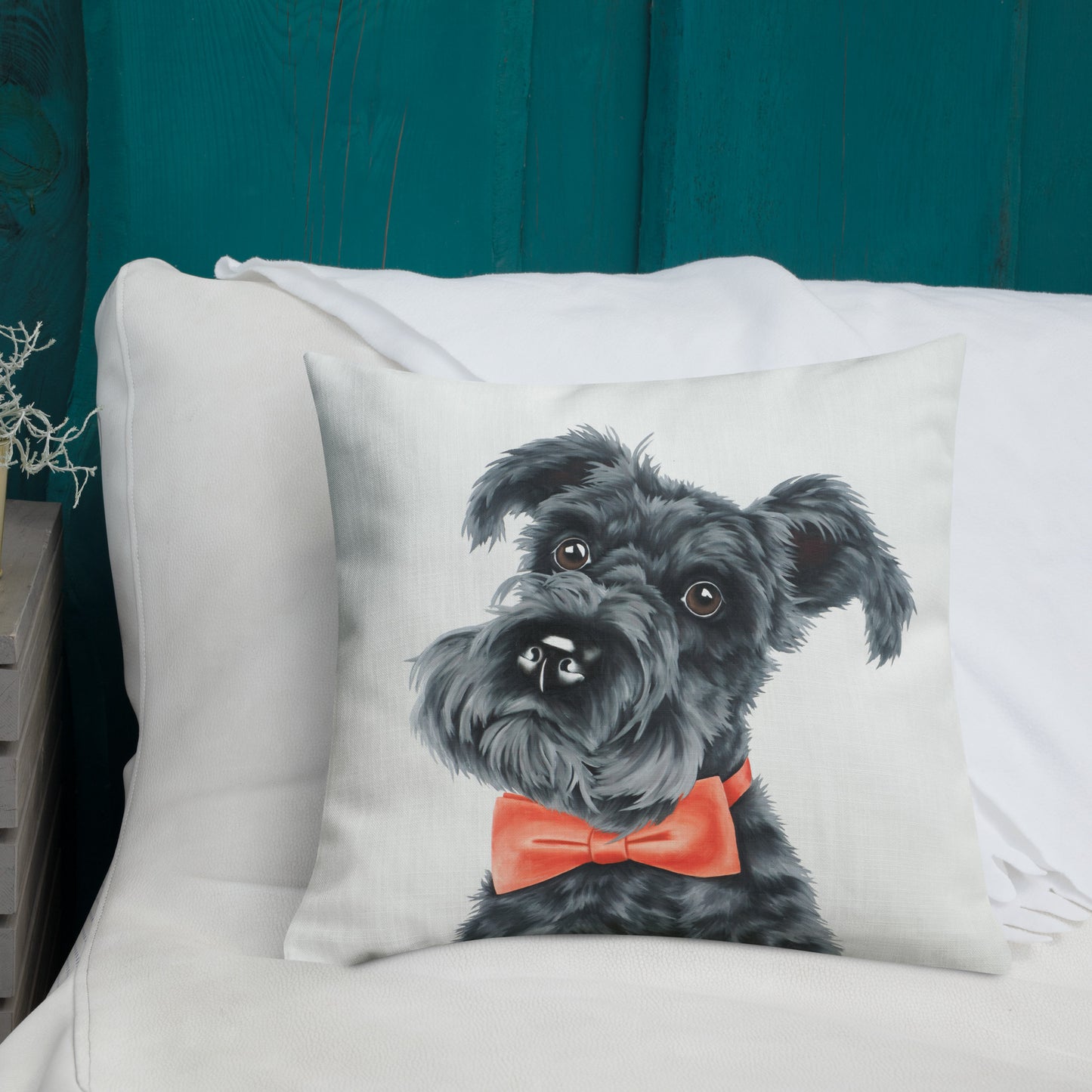 Portrait Pillow - Dax