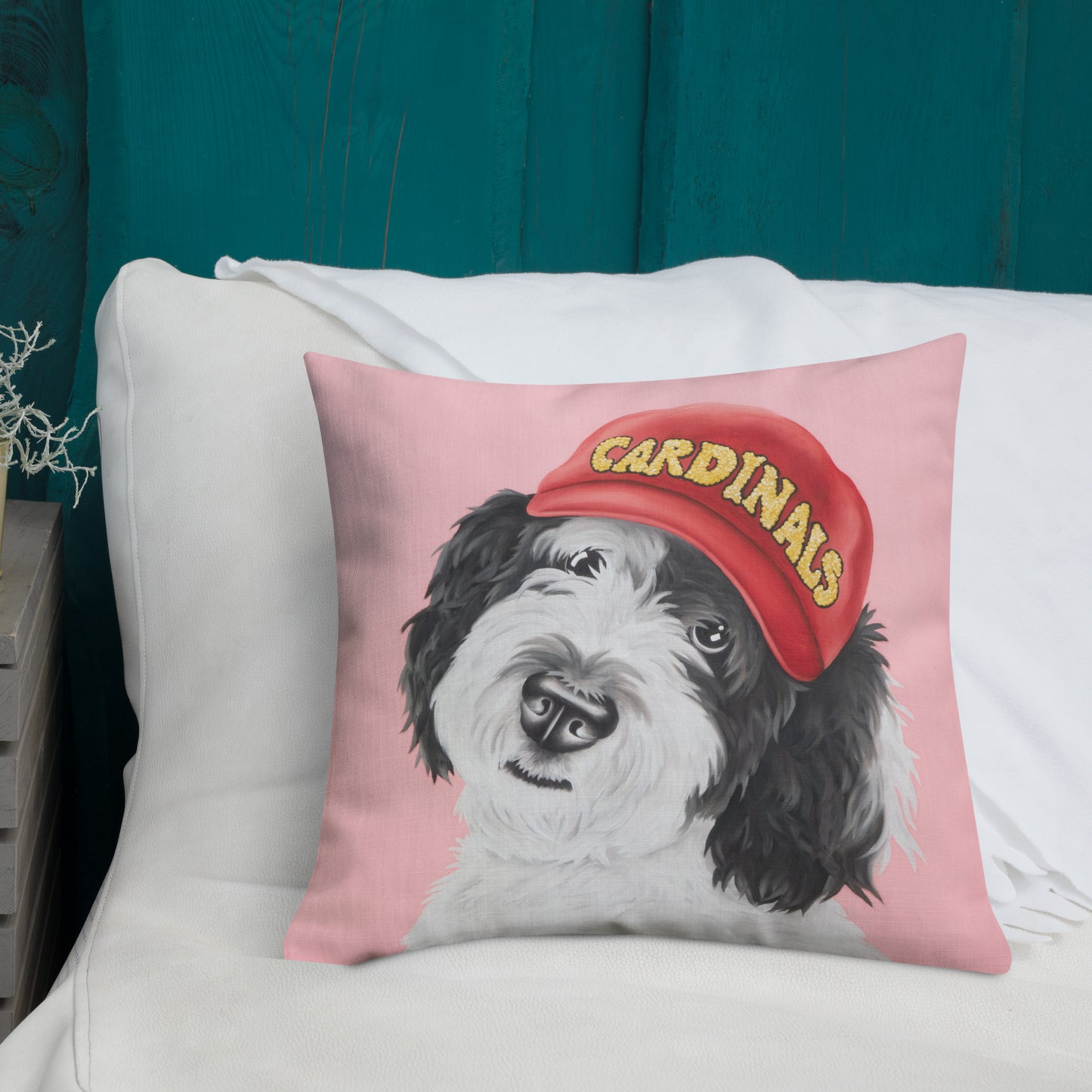 Portrait Pillow - Barkley