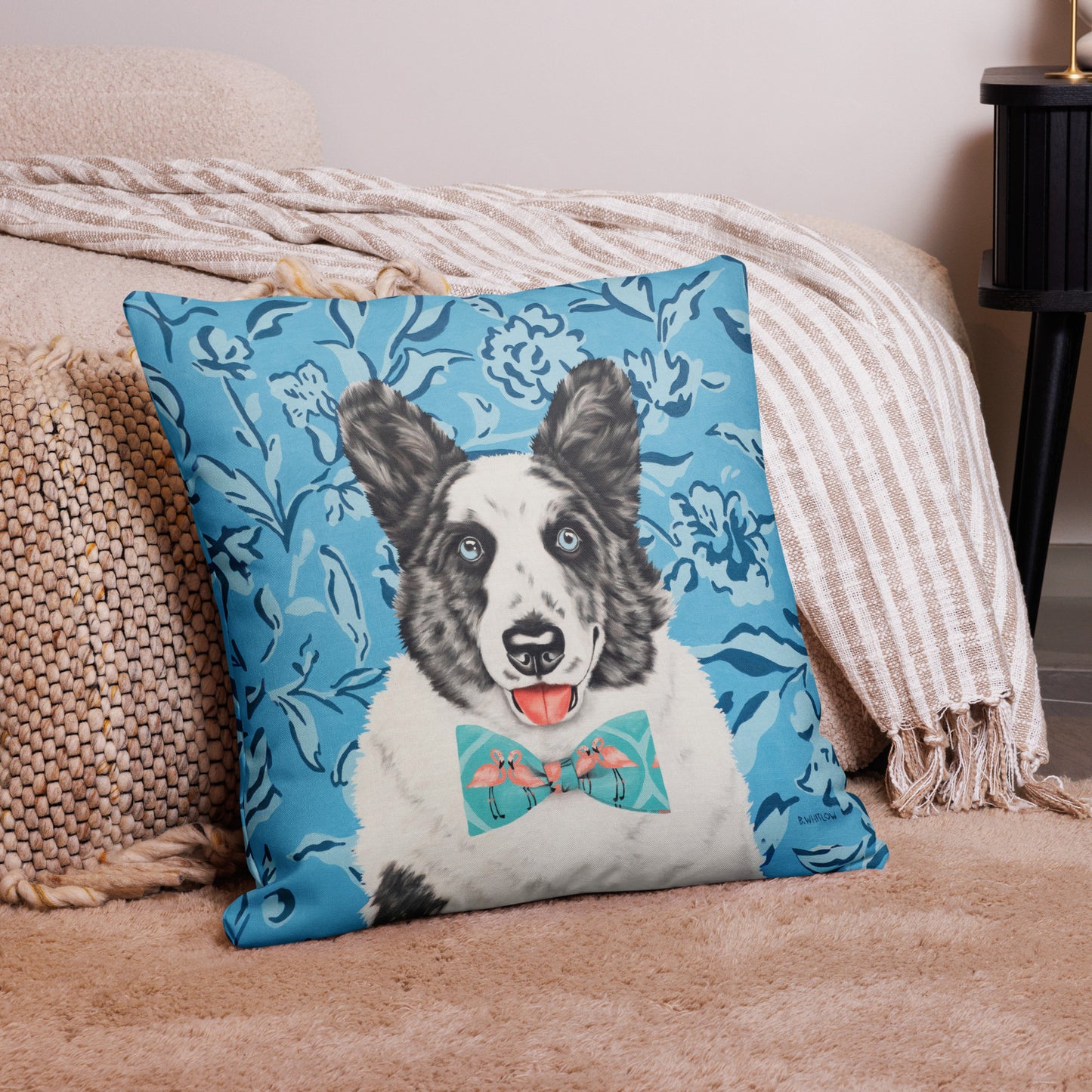Portrait Pillow - Tom