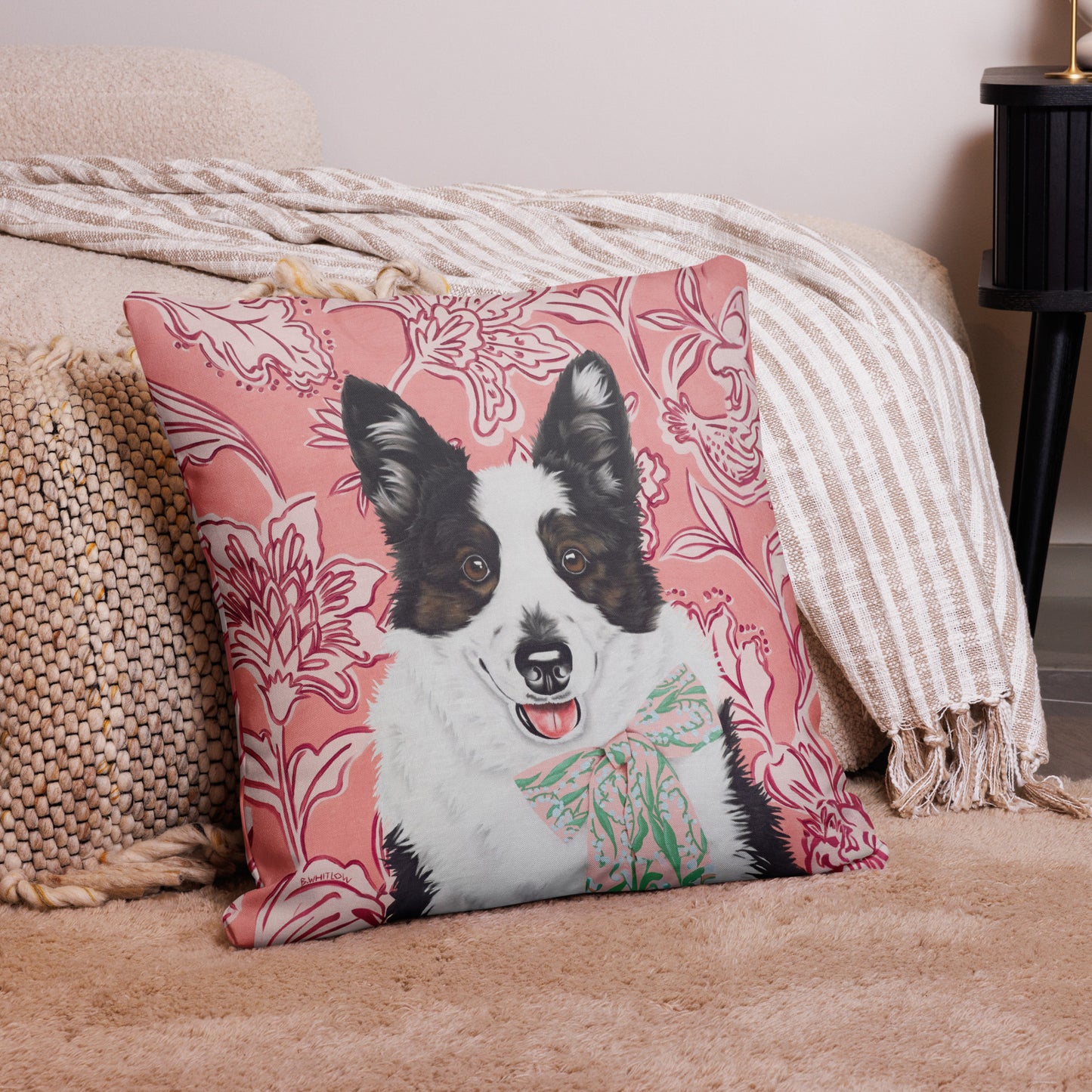 Portrait Pillow - Hazel
