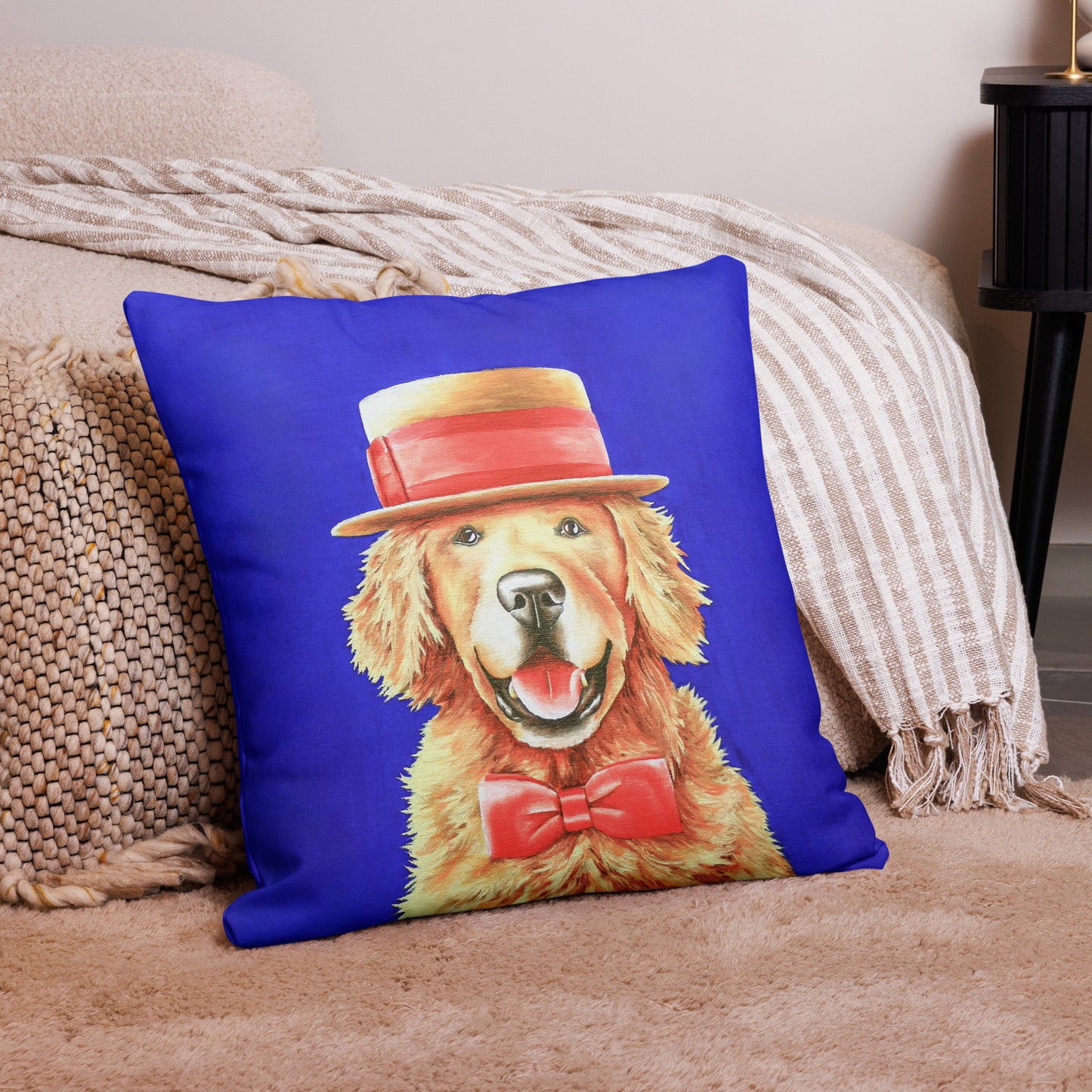 Portrait Pillow - Brewski
