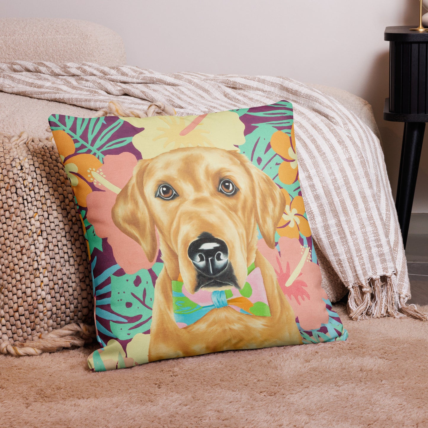 Portrait Pillow - Chewy