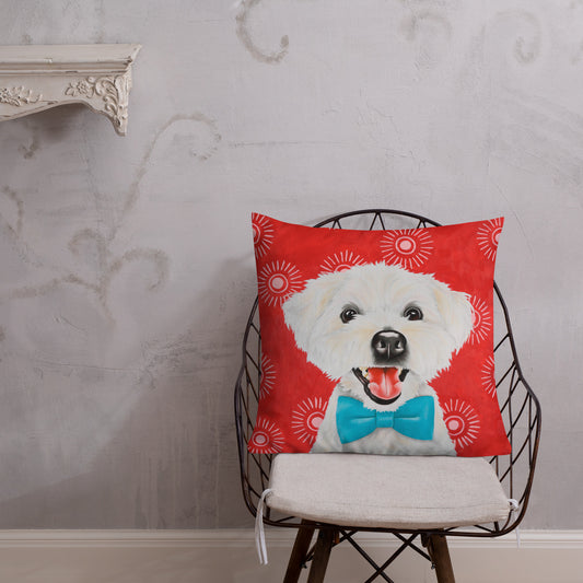 Portrait Pillow - Herbie