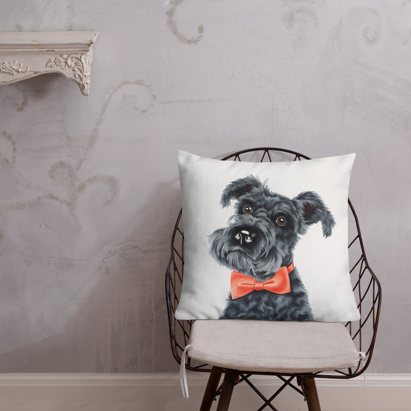 Portrait Pillow - Dax