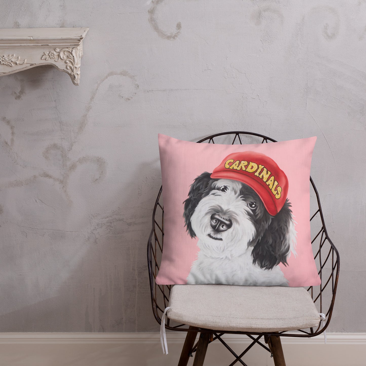 Portrait Pillow - Barkley