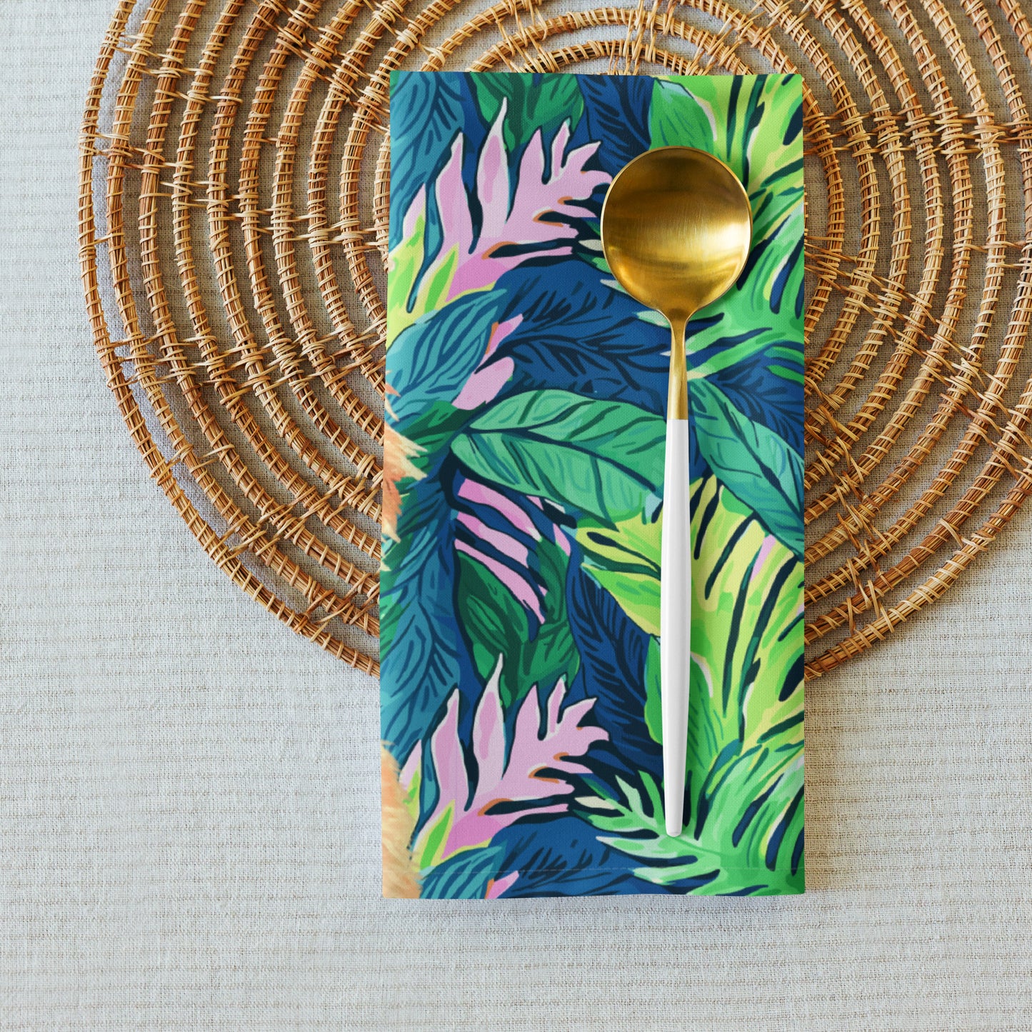 Golden in Paradise Cloth Napkin Set
