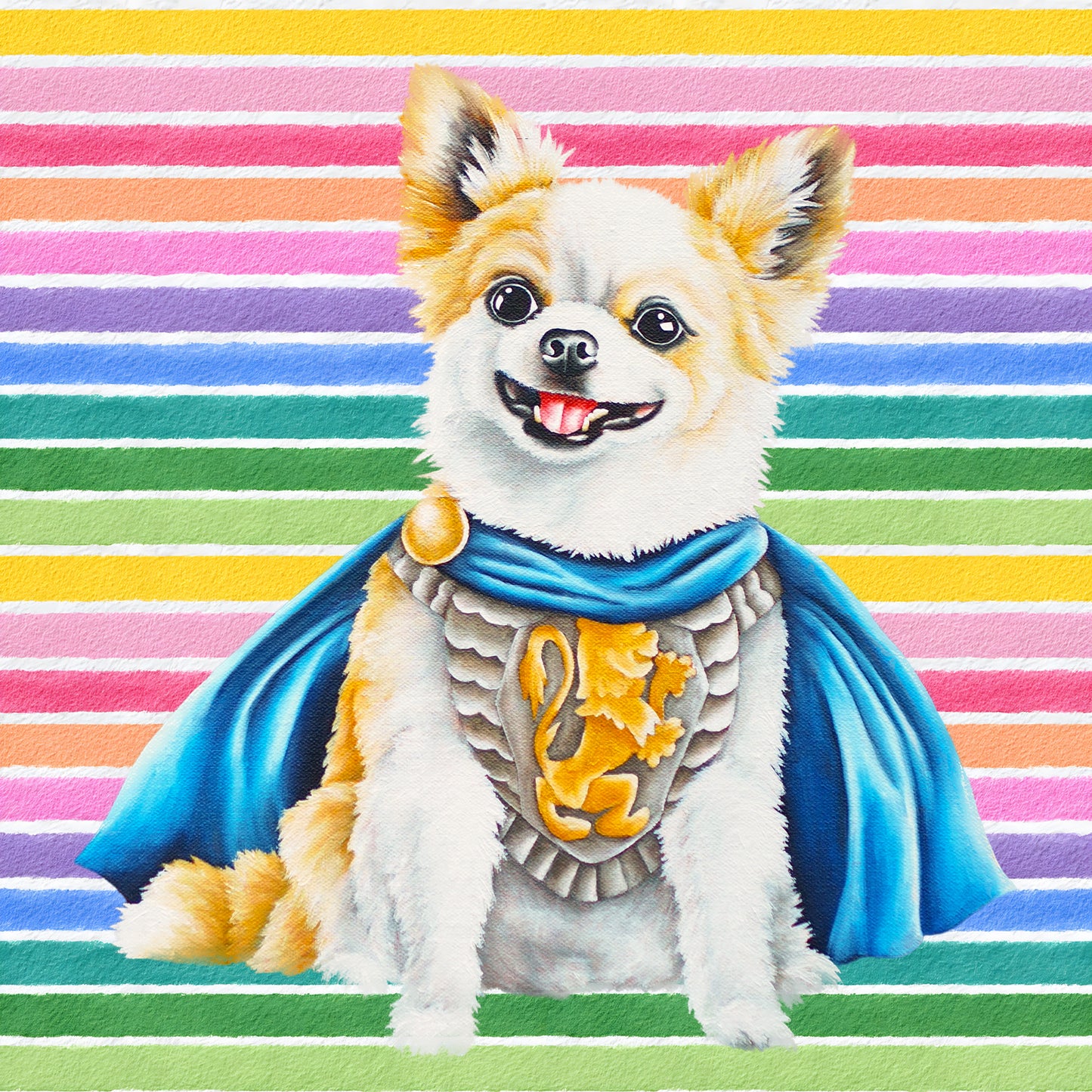 Hercules In Full Color Flat Notecard