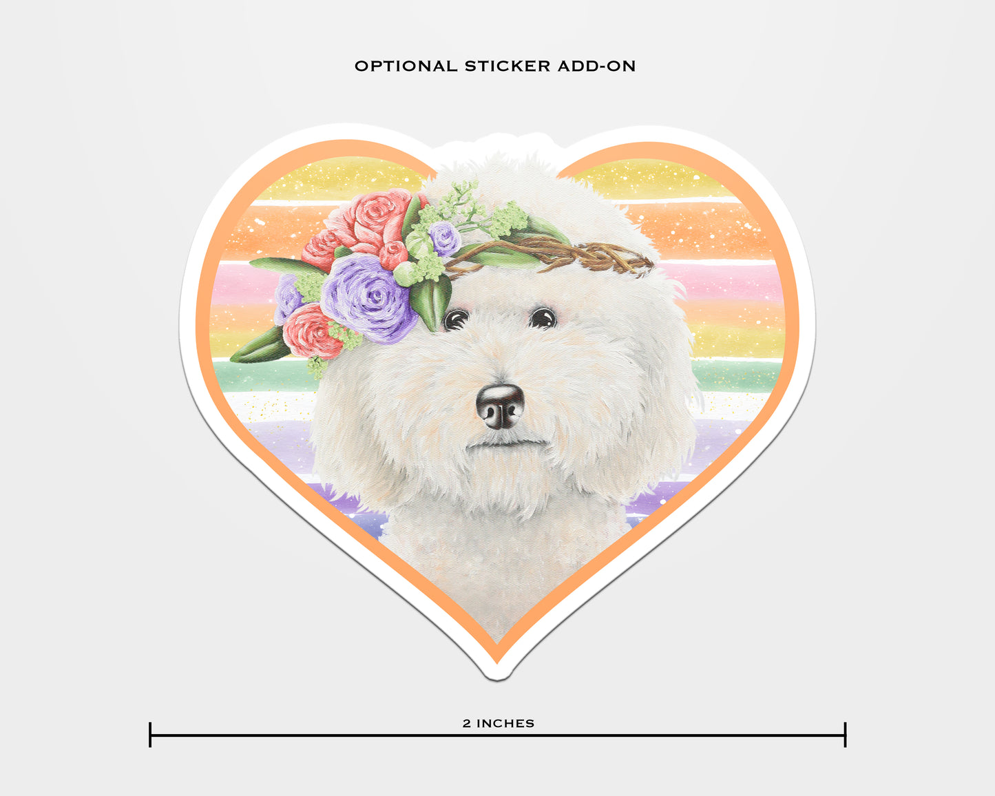 Millie In Full Color Flat Notecard