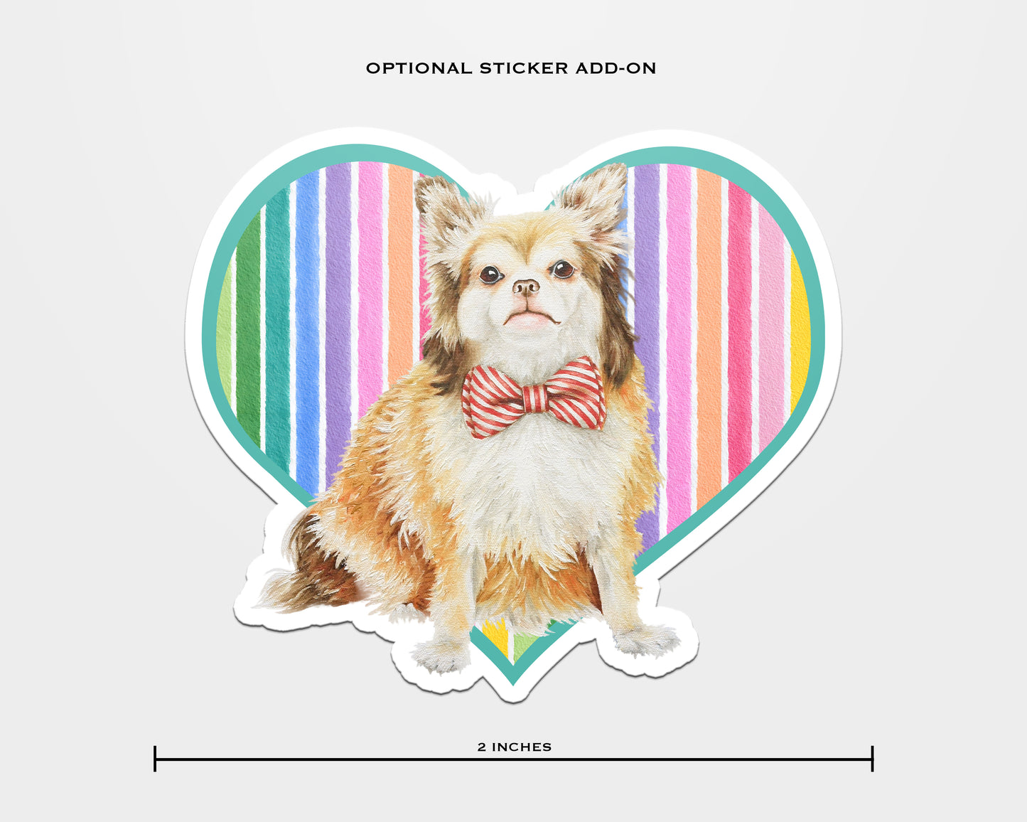 Scrappy In Full Color Flat Notecard