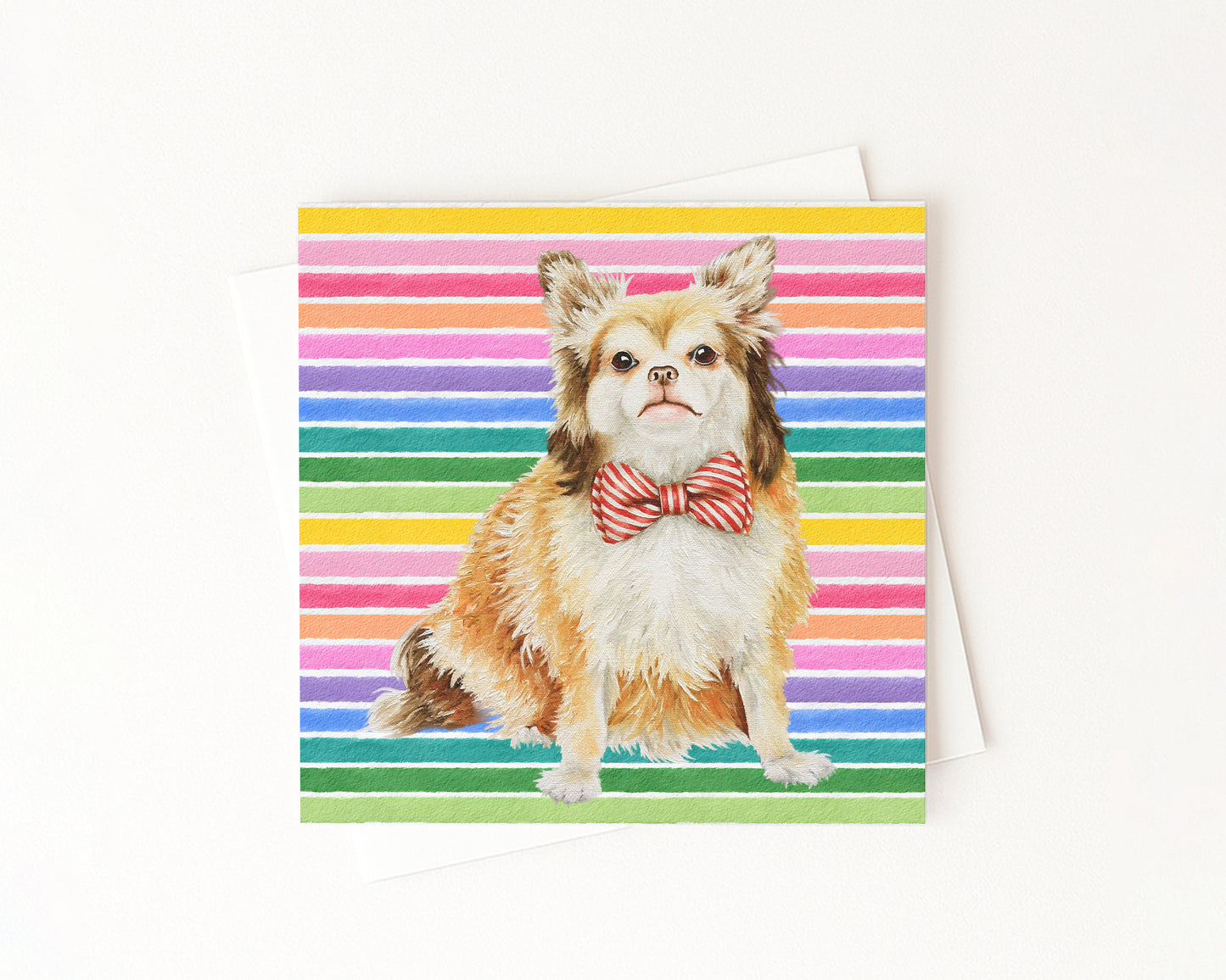 Scrappy In Full Color Flat Notecard